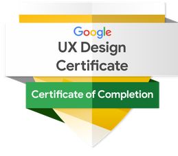 Google UX Design Certificate badge